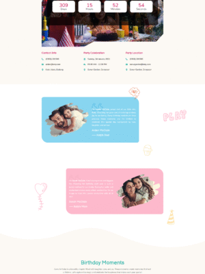 Birthday Invitations